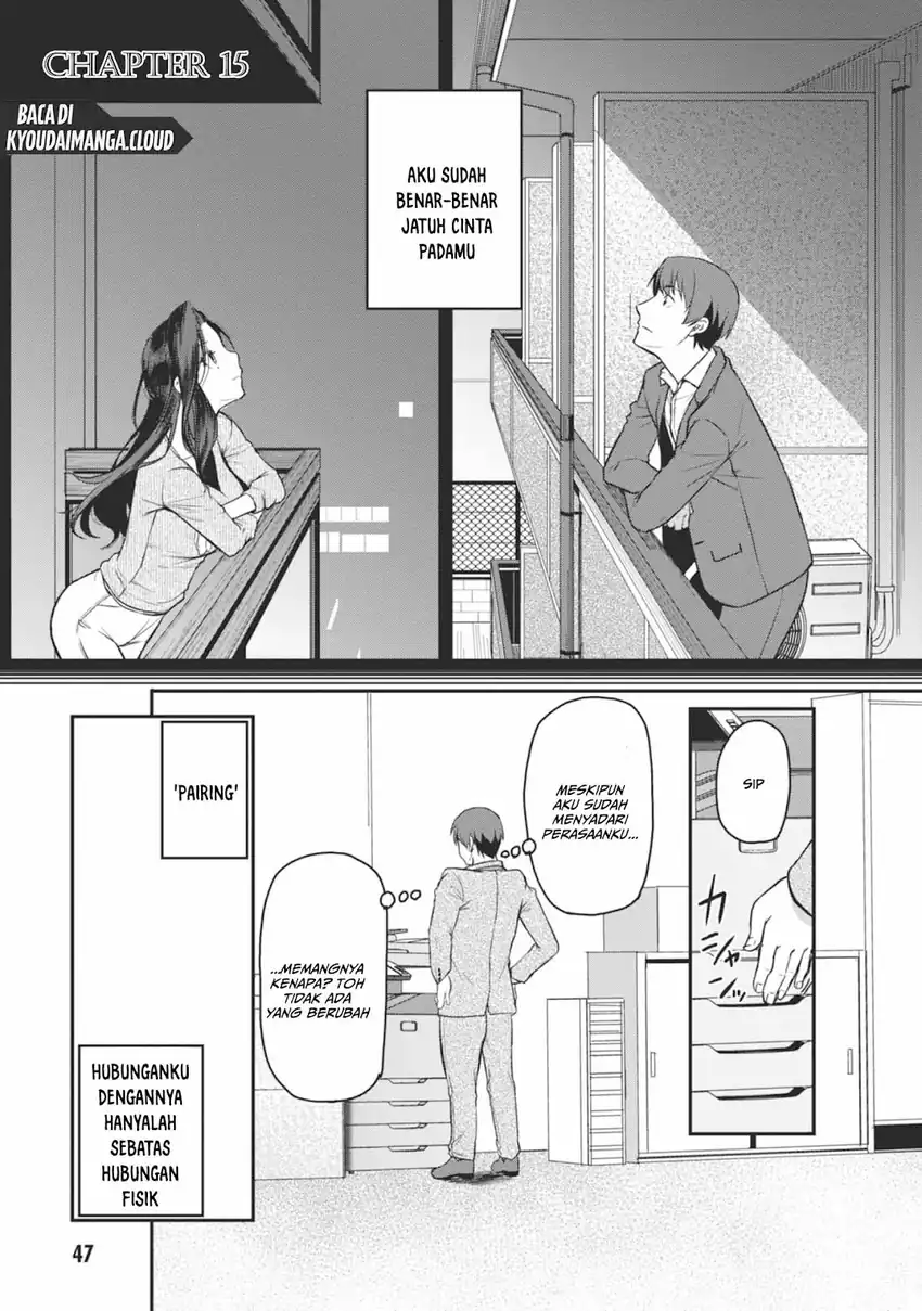 Manga Shigoto Kaeri, Dokushin no Bijin Doushi ni Tanomarete Chapter 15 gambar nomor 2