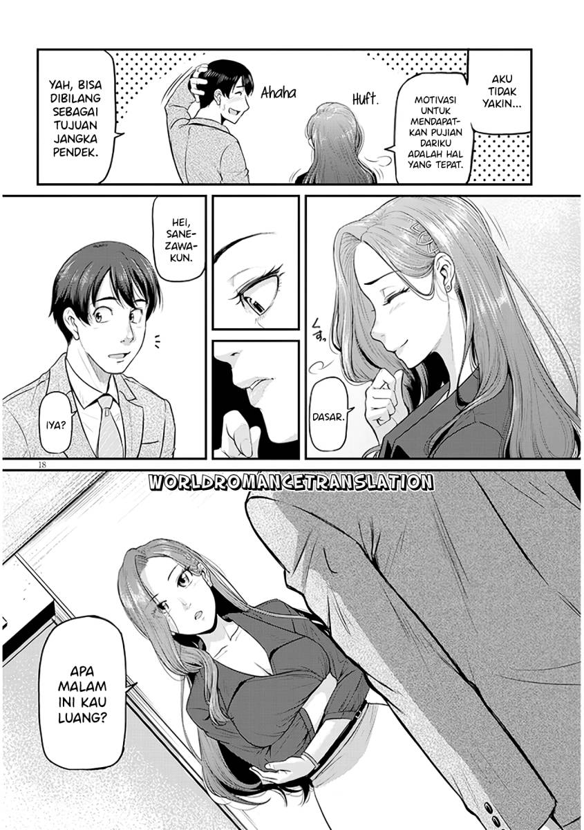 Shigoto Kaeri, Dokushin no Bijin Doushi ni Tanomarete Chapter 1.1 Gambar 17