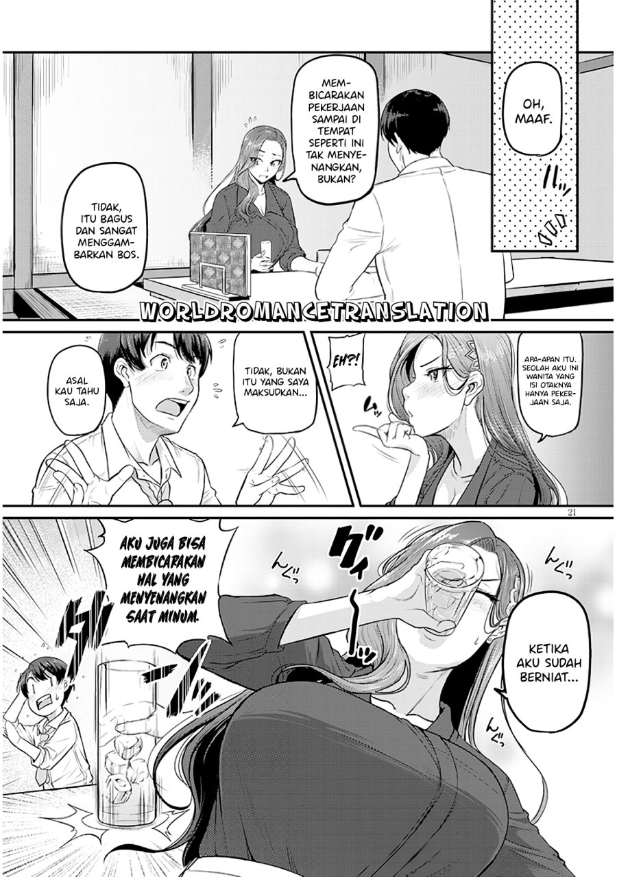 Shigoto Kaeri, Dokushin no Bijin Doushi ni Tanomarete Chapter 1.2 Gambar 3