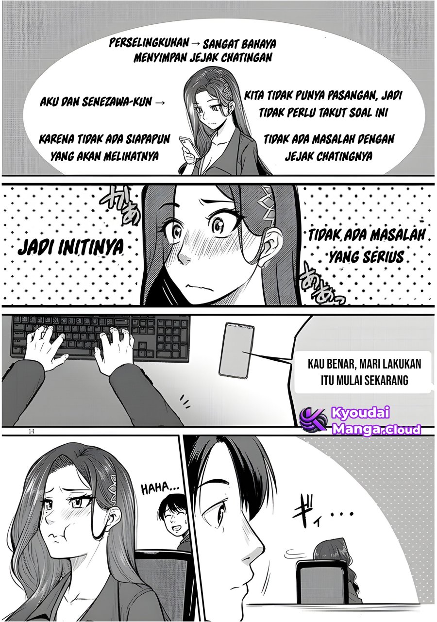 Shigoto Kaeri, Dokushin no Bijin Doushi ni Tanomarete Chapter 4 Gambar 16