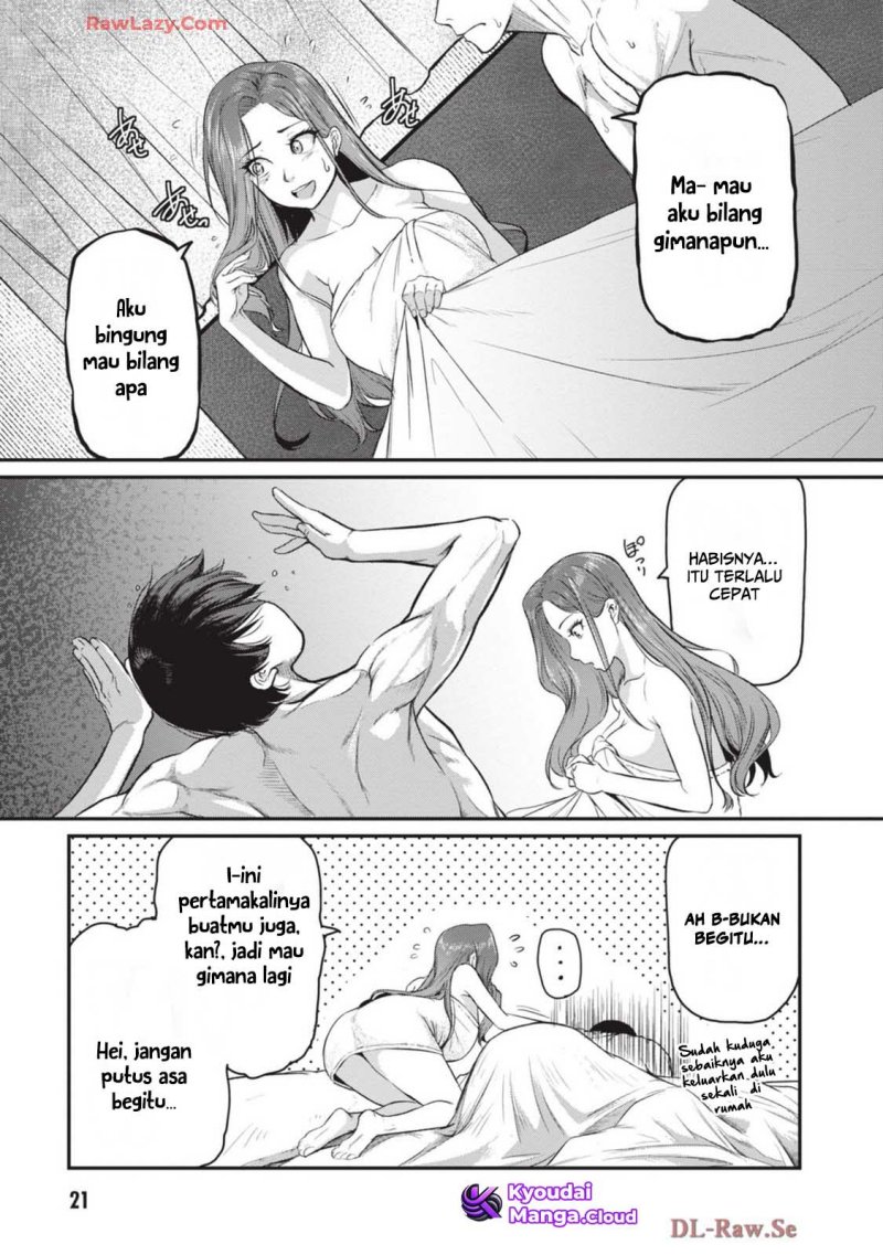 Shigoto Kaeri, Dokushin no Bijin Doushi ni Tanomarete Chapter 6 Gambar 22