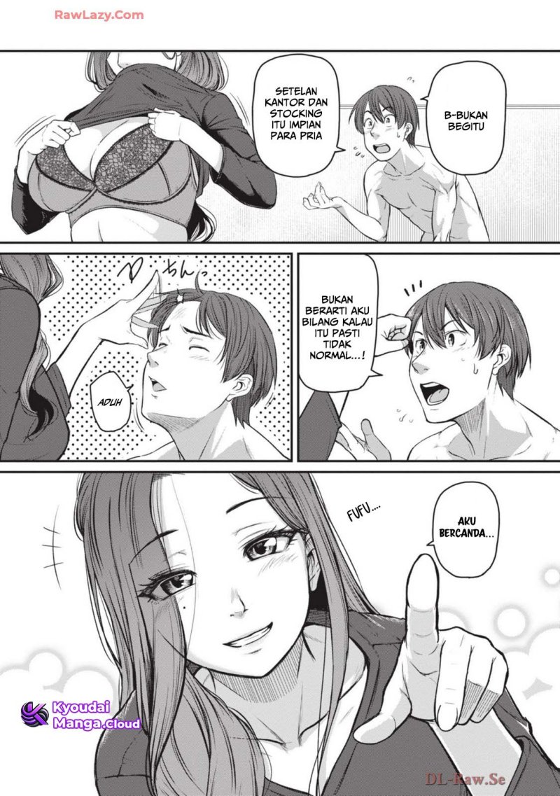 Shigoto Kaeri, Dokushin no Bijin Doushi ni Tanomarete Chapter 9 Gambar 14