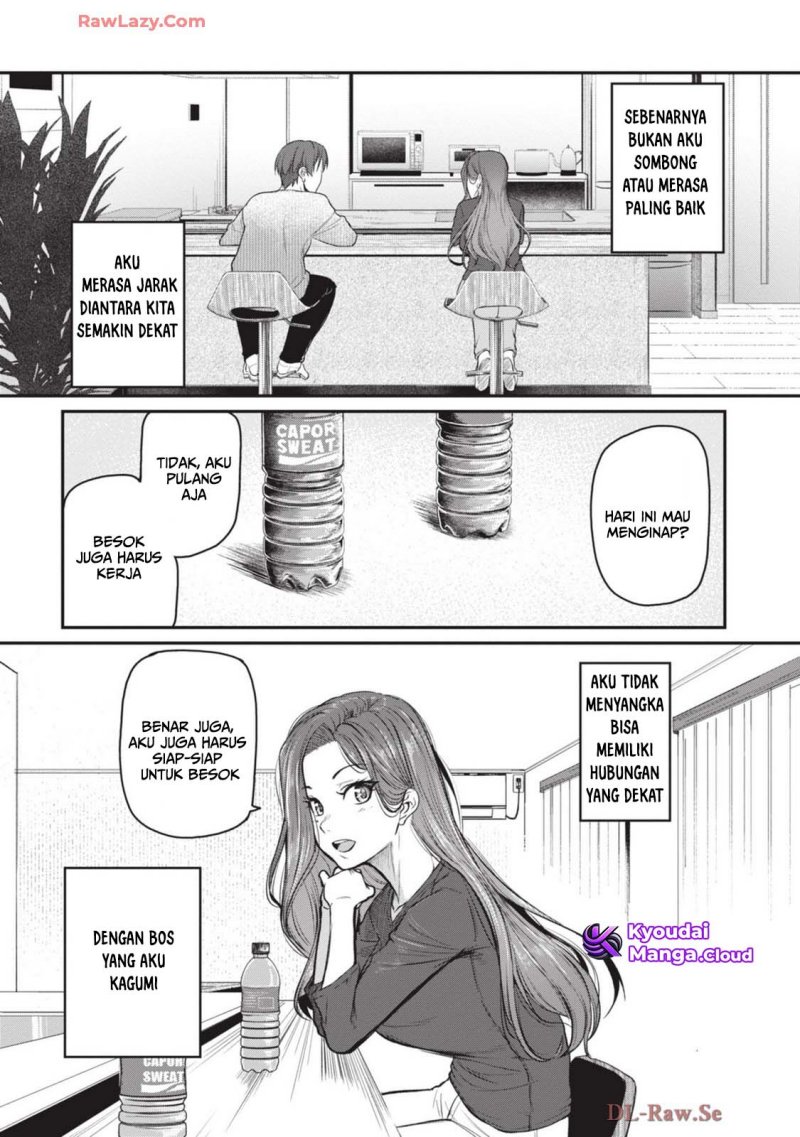 Shigoto Kaeri, Dokushin no Bijin Doushi ni Tanomarete Chapter 9 Gambar 16