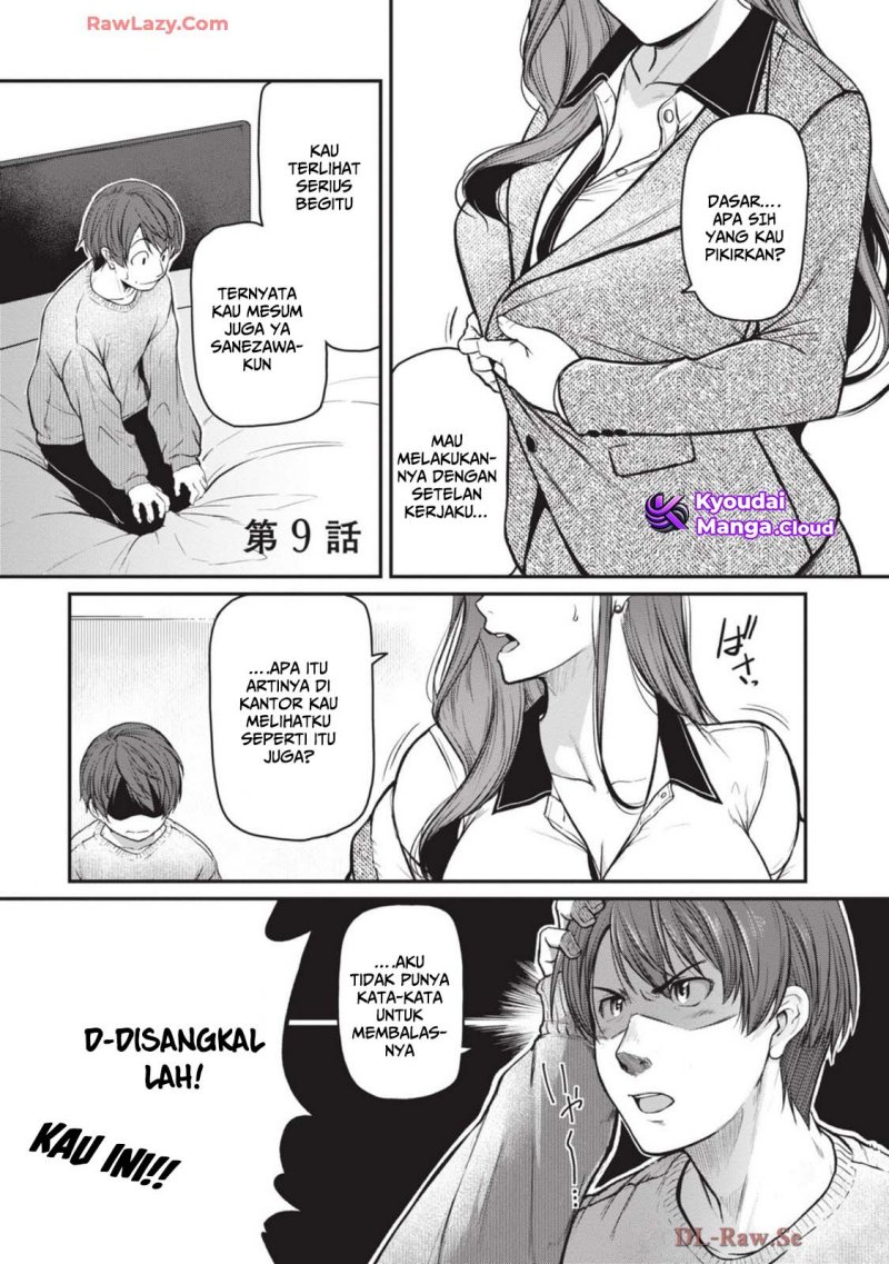 Manga Shigoto Kaeri, Dokushin no Bijin Doushi ni Tanomarete Chapter 9 gambar nomor 2