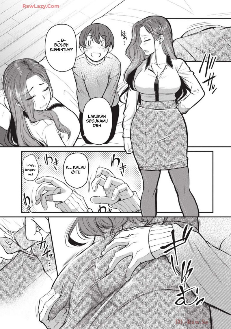 Shigoto Kaeri, Dokushin no Bijin Doushi ni Tanomarete Chapter 9 Gambar 3