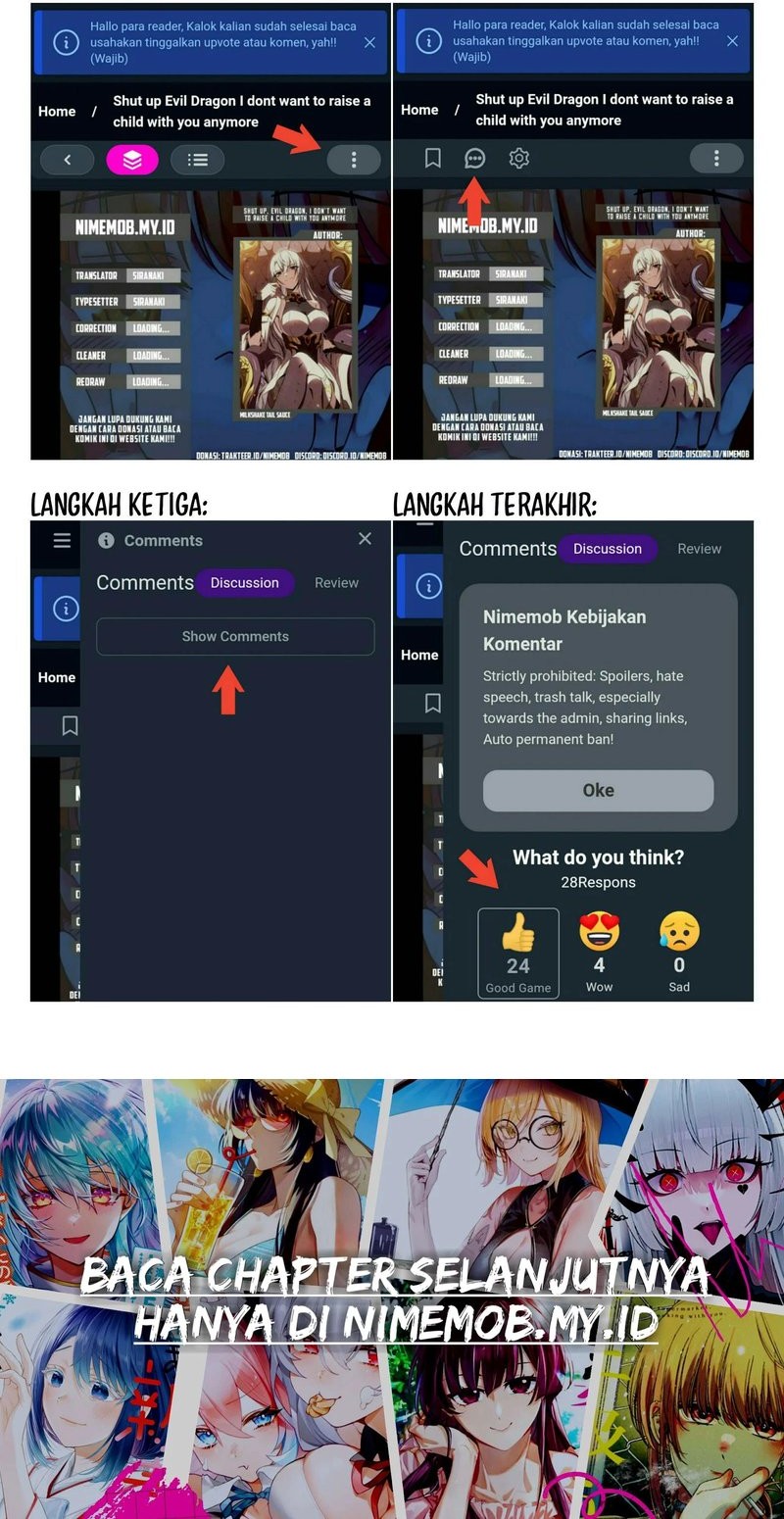 Shut Up, Evil Dragon, I Don’t Want to Raise a Child With You Anymore Chapter 14 Gambar 33