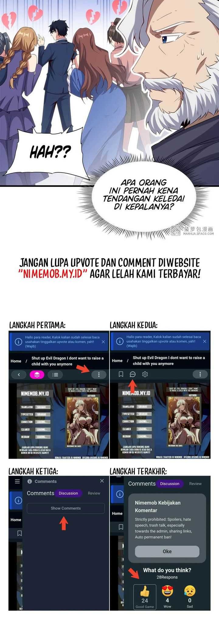 Shut Up, Evil Dragon, I Don’t Want to Raise a Child With You Anymore Chapter 17 Gambar 29