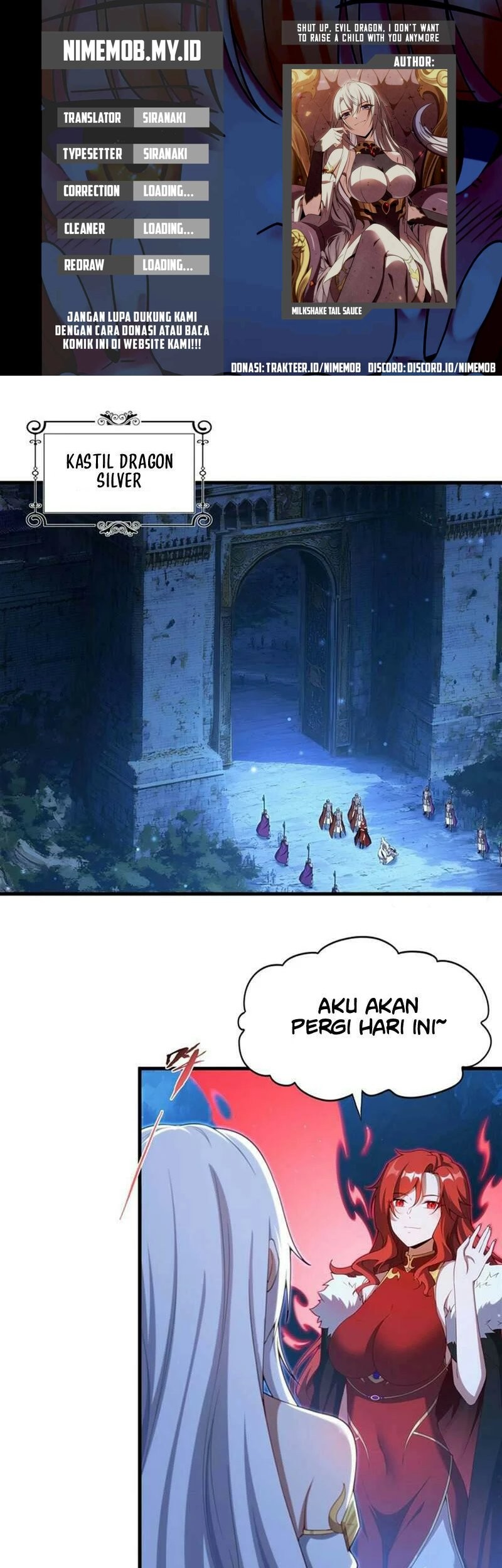 Komik Shut Up, Evil Dragon, I Don’t Want to Raise a Child With You Anymore Chapter 10 gambar nomor 1