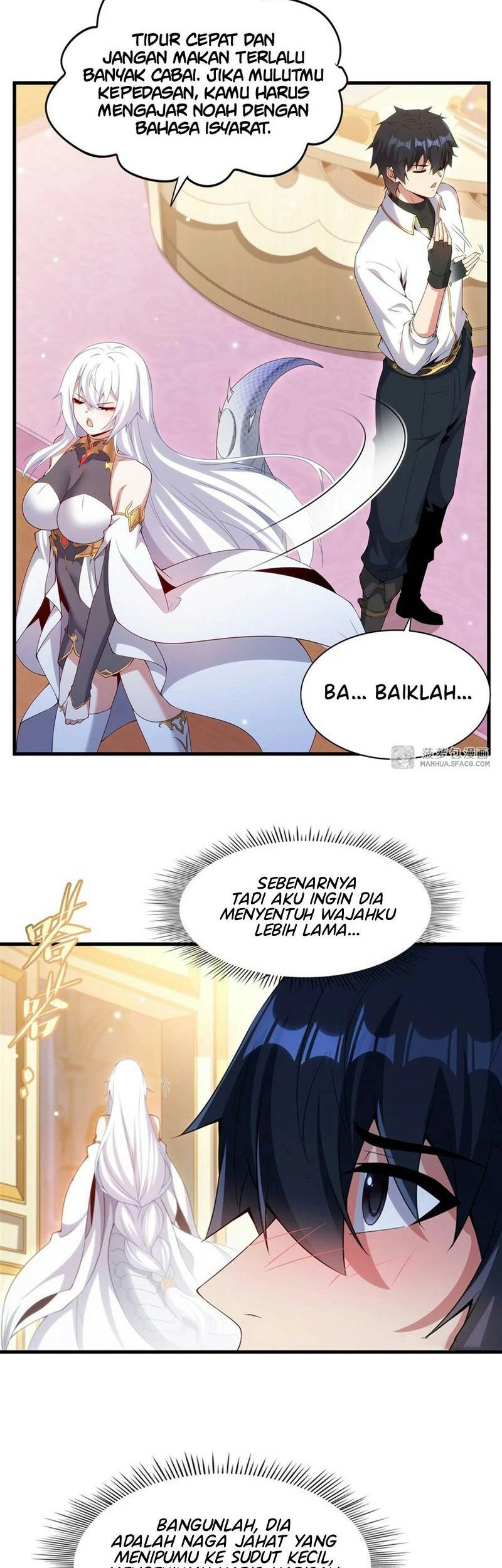 Shut Up, Evil Dragon, I Don’t Want to Raise a Child With You Anymore Chapter 13 Gambar 18