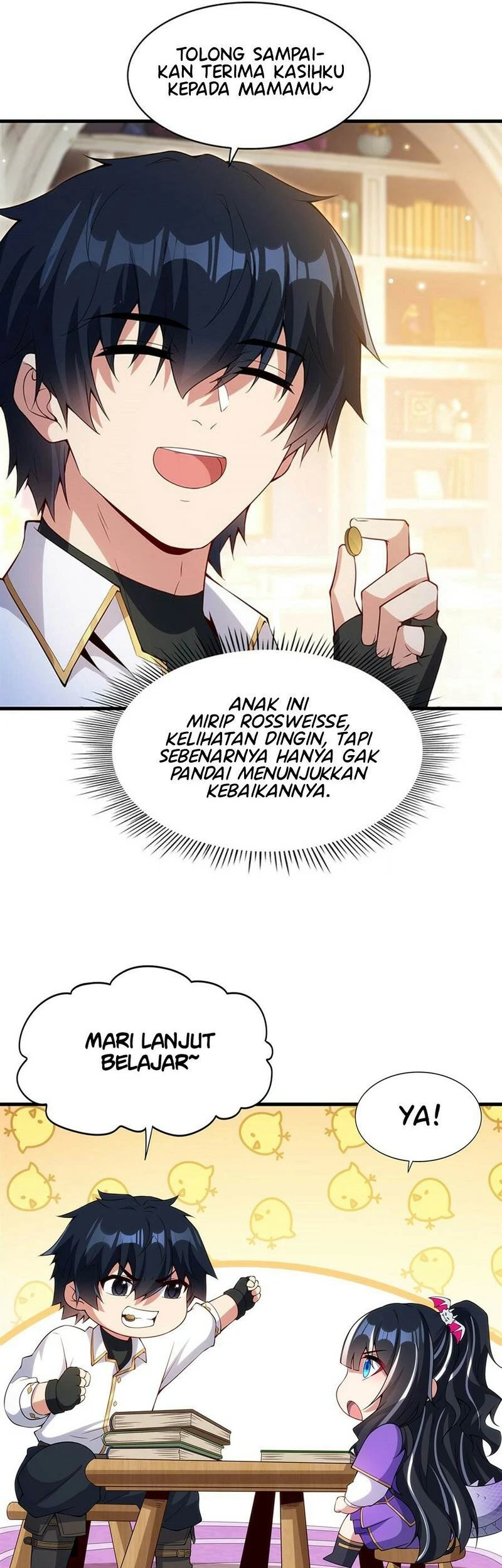 Shut Up, Evil Dragon, I Don’t Want to Raise a Child With You Anymore Chapter 13 Gambar 32