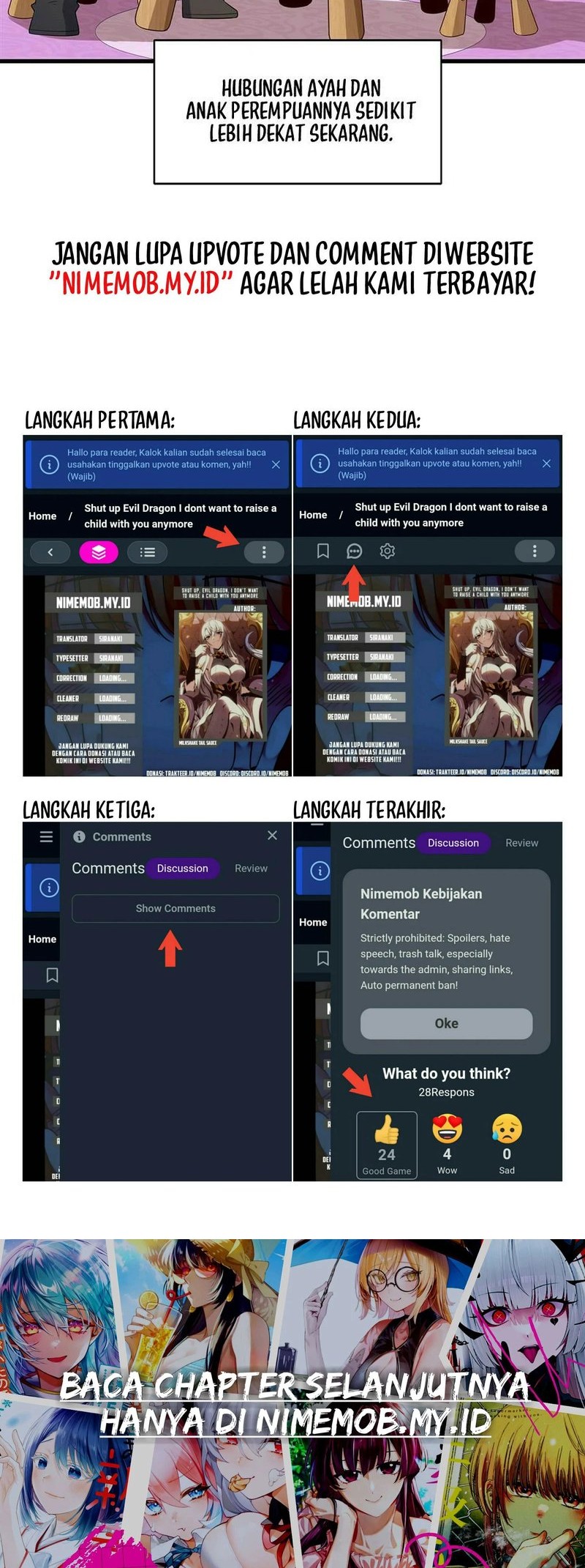 Shut Up, Evil Dragon, I Don’t Want to Raise a Child With You Anymore Chapter 13 Gambar 33