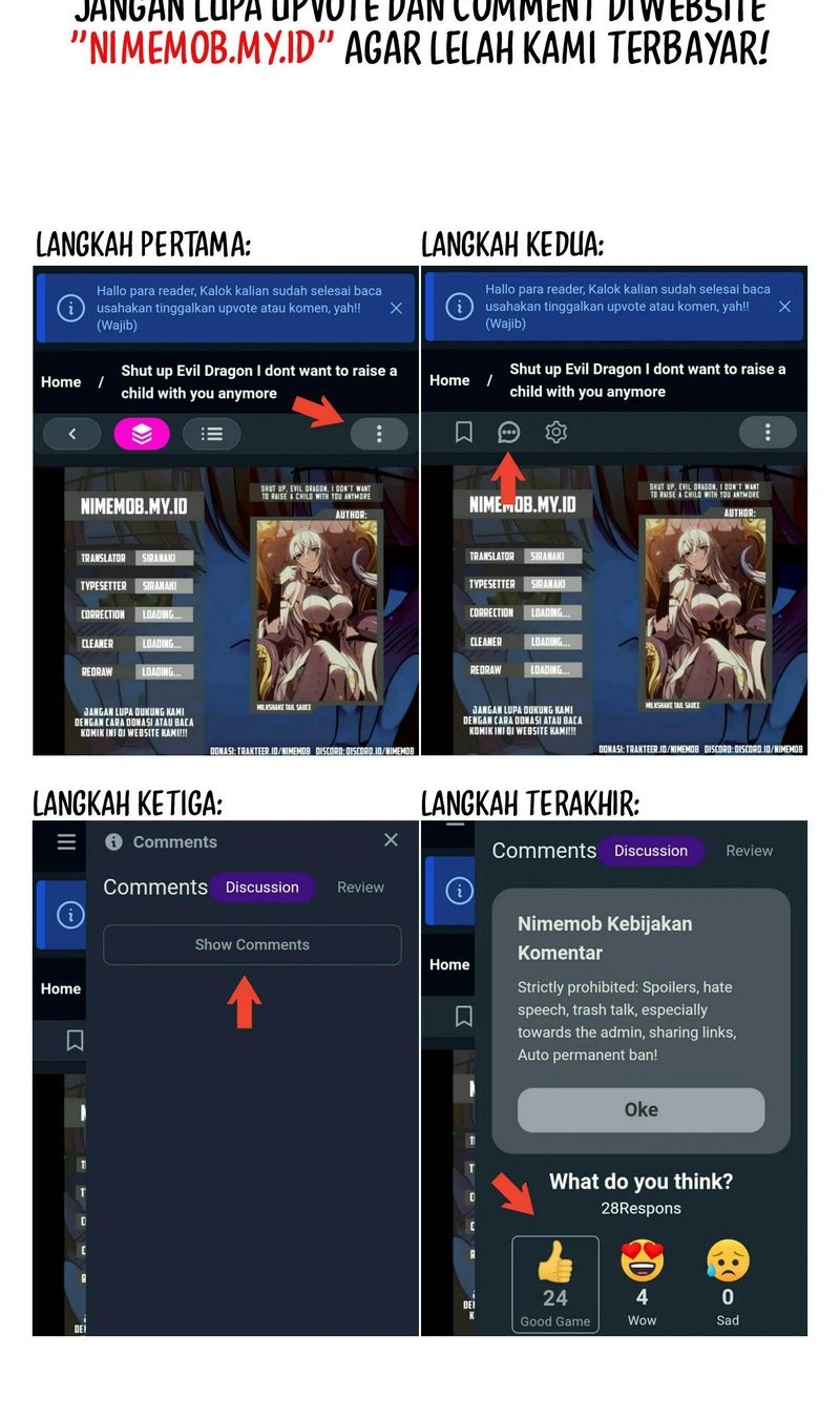 Shut Up, Evil Dragon, I Don’t Want to Raise a Child With You Anymore Chapter 24 Gambar 39