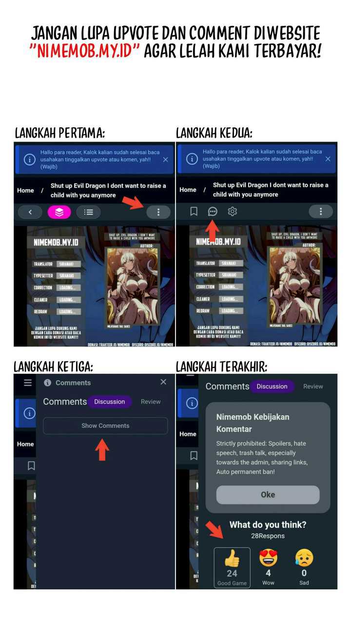 Shut Up, Evil Dragon, I Don’t Want to Raise a Child With You Anymore Chapter 25 Gambar 32