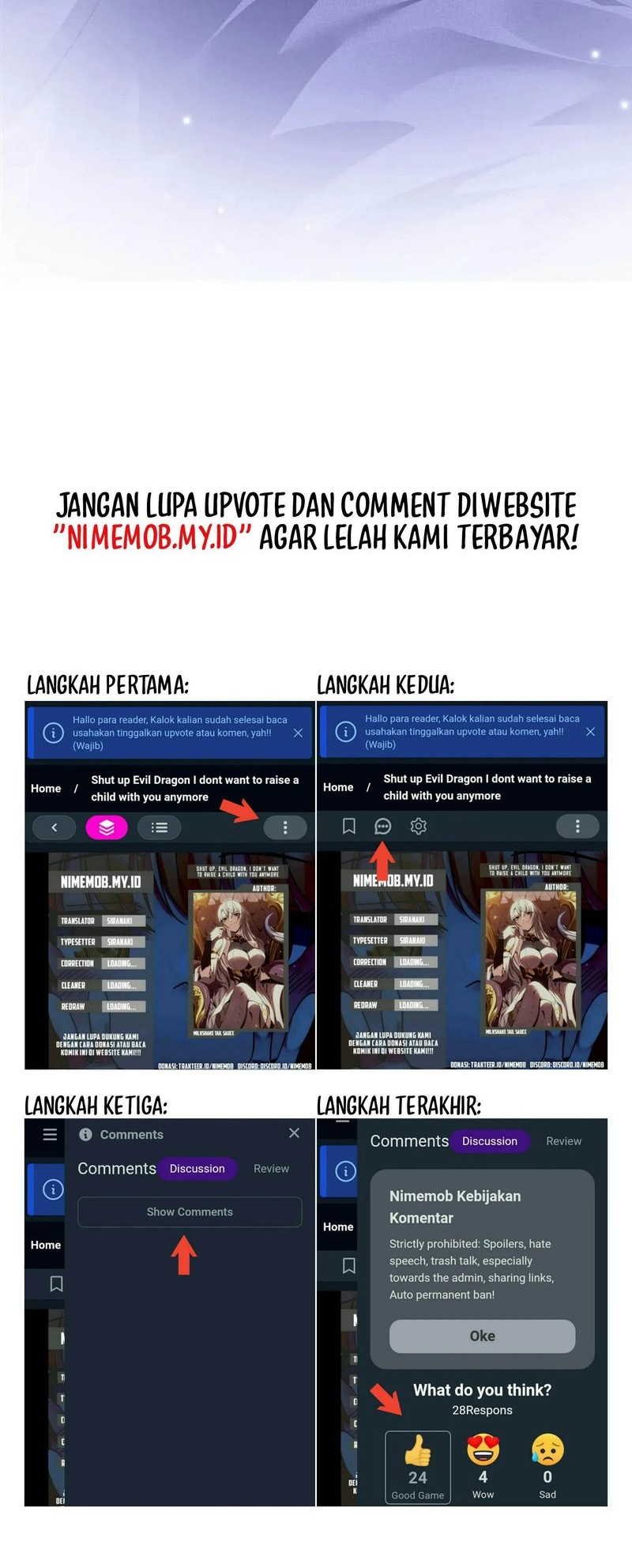 Shut Up, Evil Dragon, I Don’t Want to Raise a Child With You Anymore Chapter 26 Gambar 35