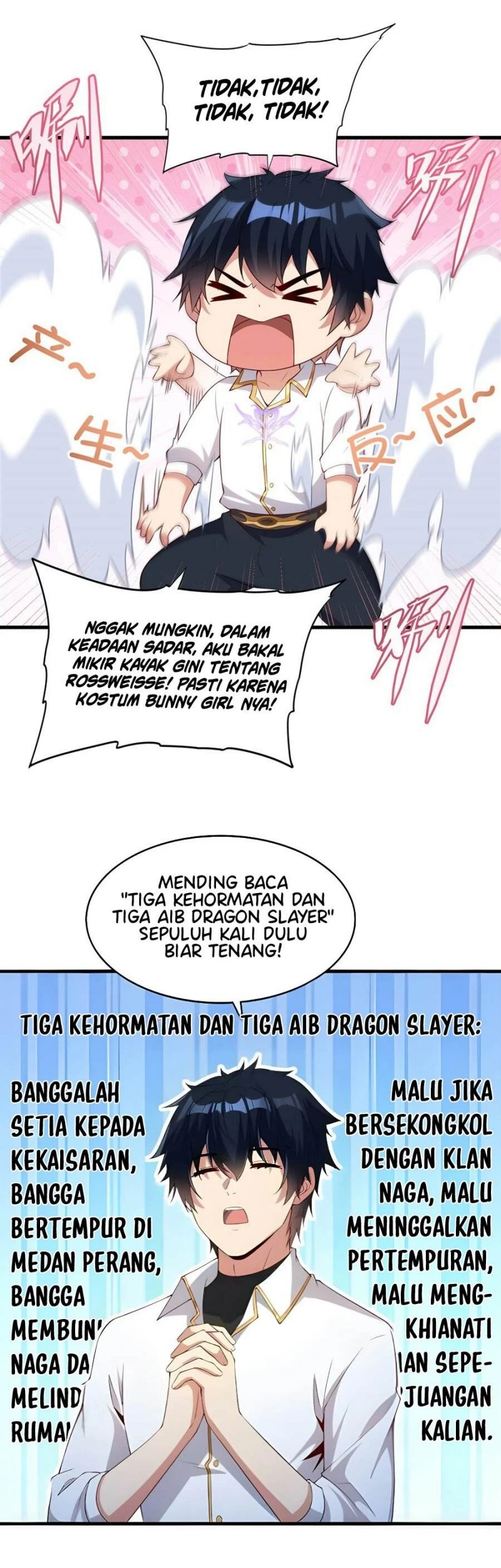 Shut Up, Evil Dragon, I Don’t Want to Raise a Child With You Anymore Chapter 27 Gambar 28