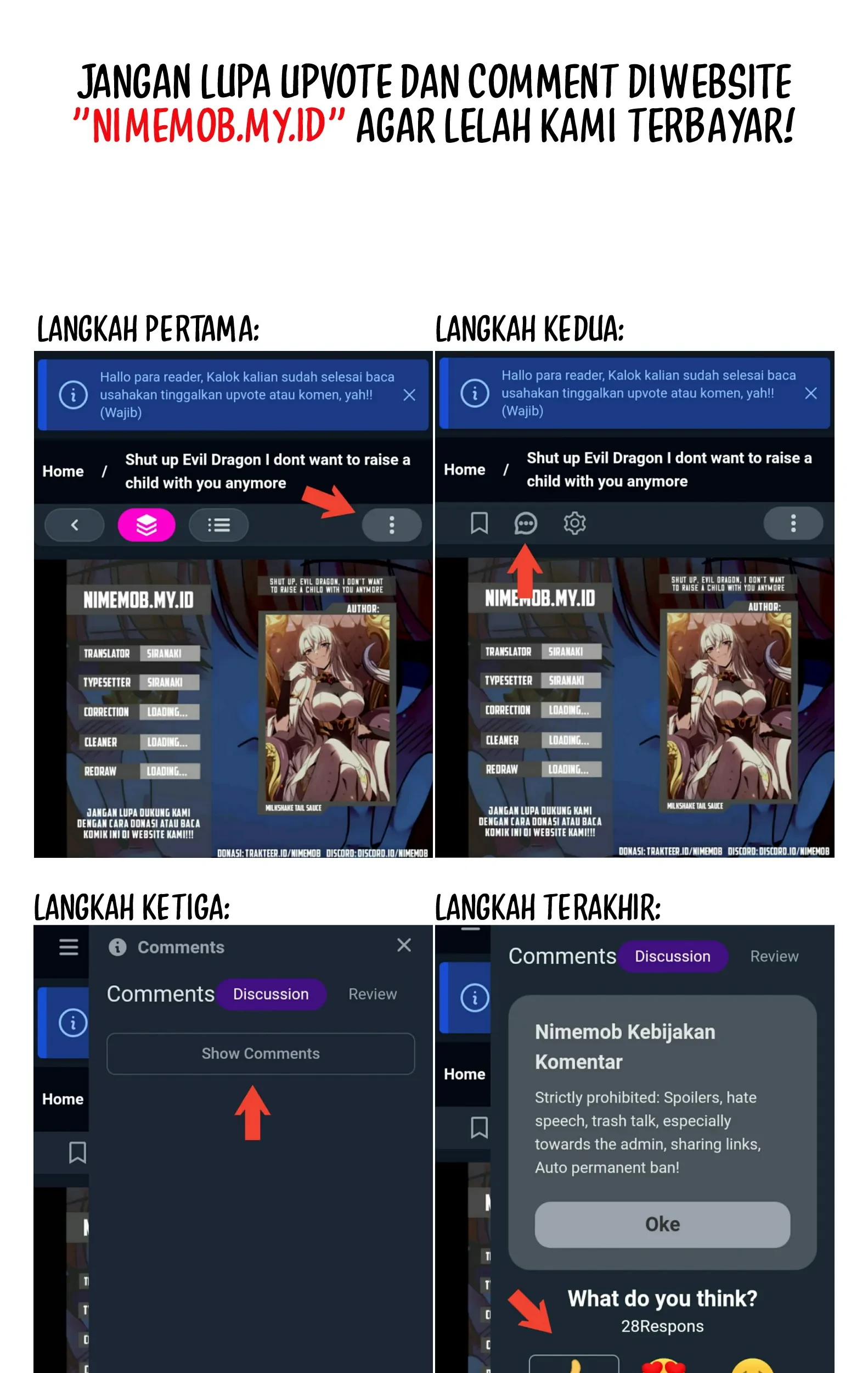 Shut Up, Evil Dragon, I Don’t Want to Raise a Child With You Anymore Chapter 28 Gambar 54