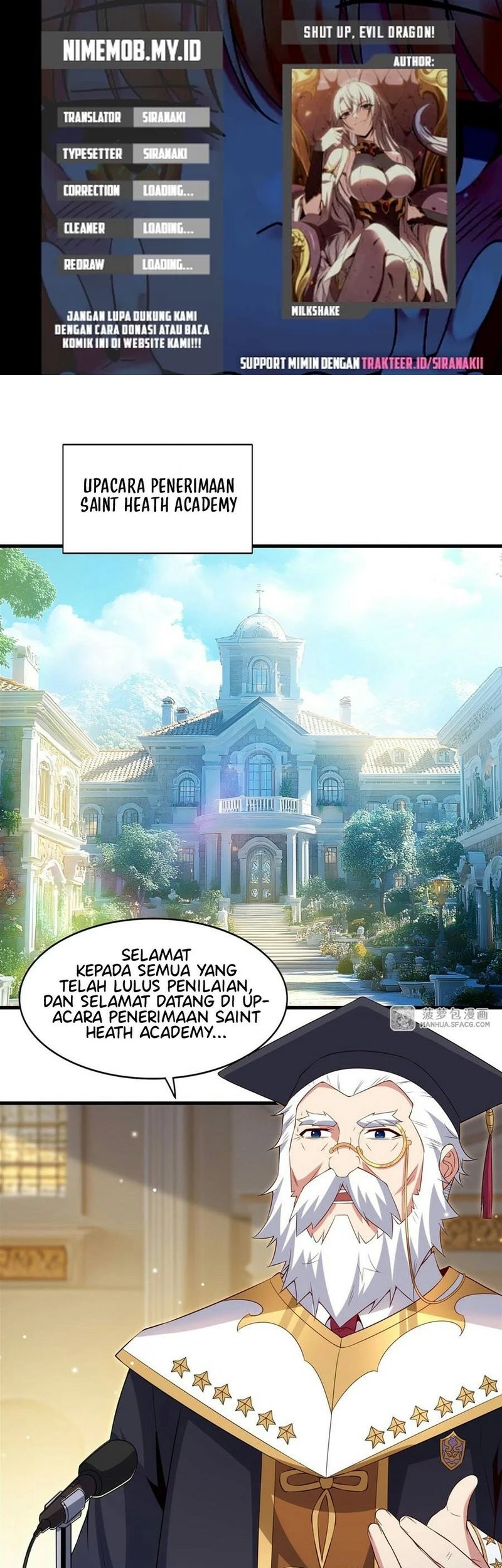 Komik Shut Up, Evil Dragon, I Don’t Want to Raise a Child With You Anymore Chapter 21 gambar nomor 1