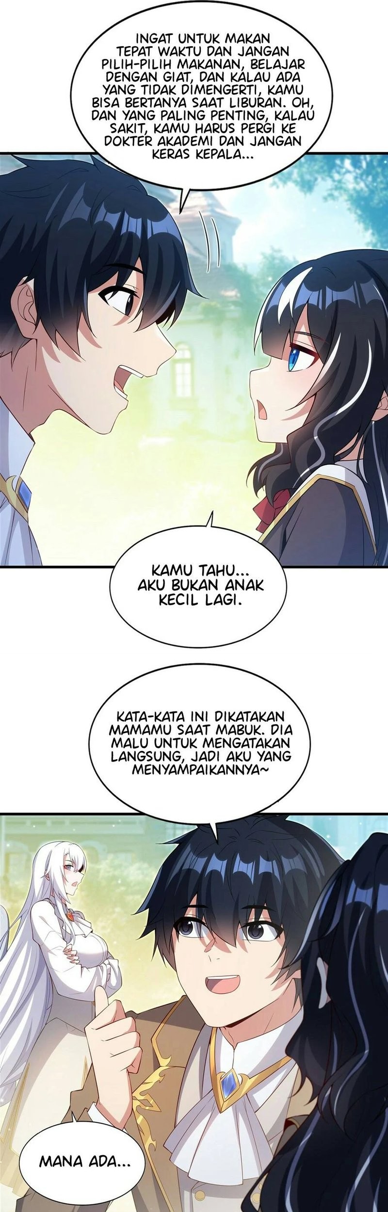 Shut Up, Evil Dragon, I Don’t Want to Raise a Child With You Anymore Chapter 21 Gambar 24