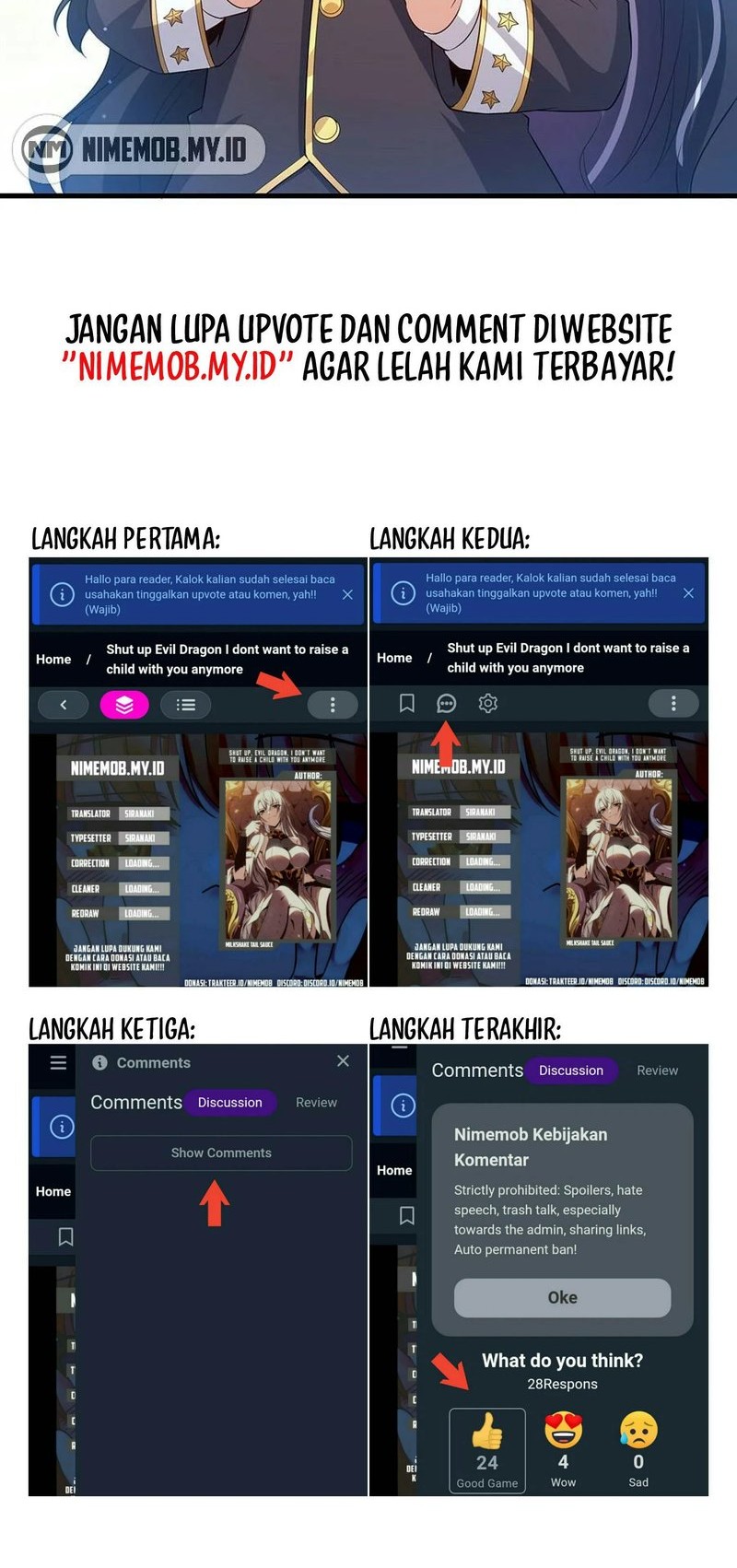 Shut Up, Evil Dragon, I Don’t Want to Raise a Child With You Anymore Chapter 21 Gambar 27