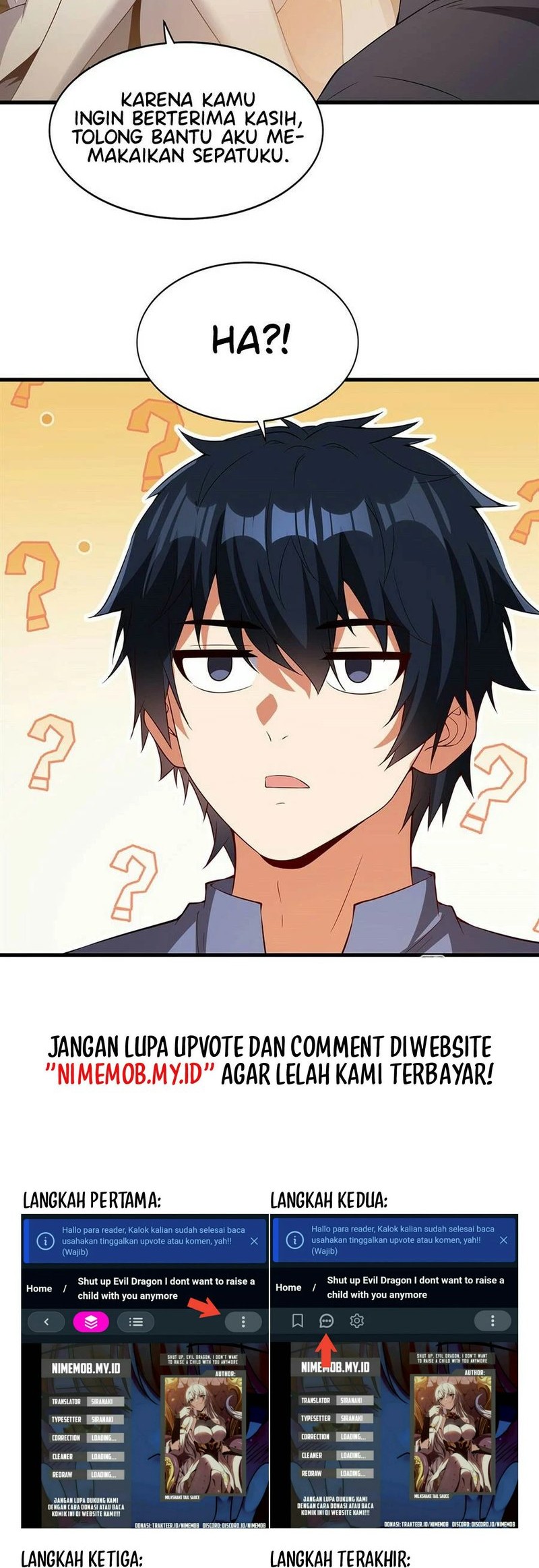 Shut Up, Evil Dragon, I Don’t Want to Raise a Child With You Anymore Chapter 22 Gambar 28