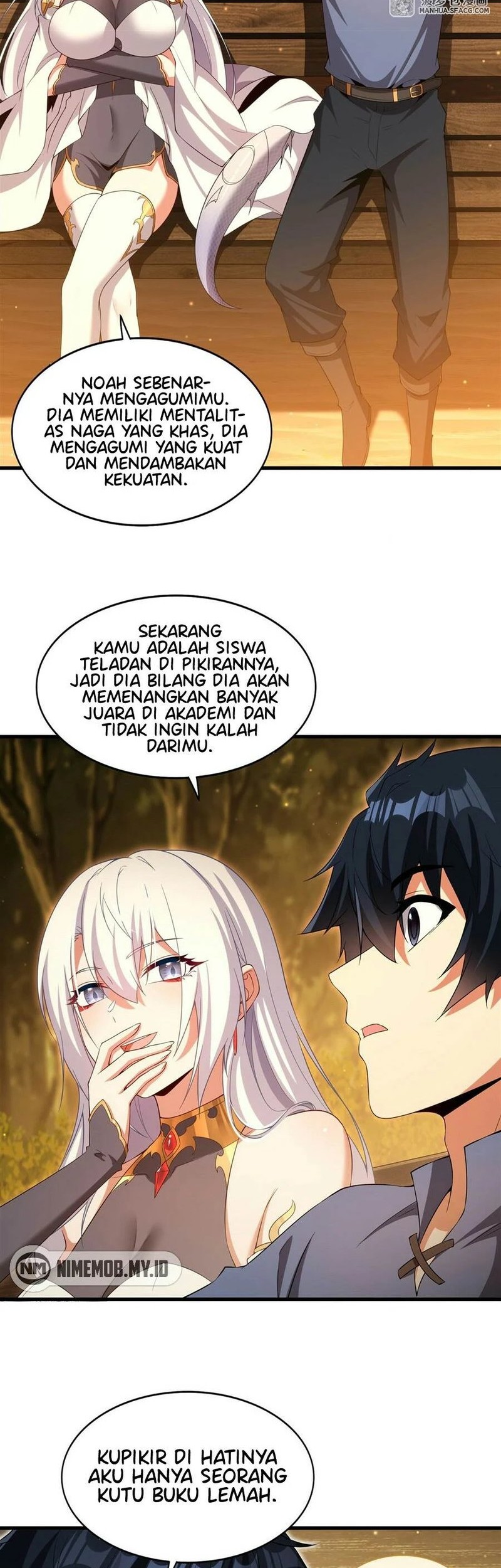 Shut Up, Evil Dragon, I Don’t Want to Raise a Child With You Anymore Chapter 22 Gambar 18