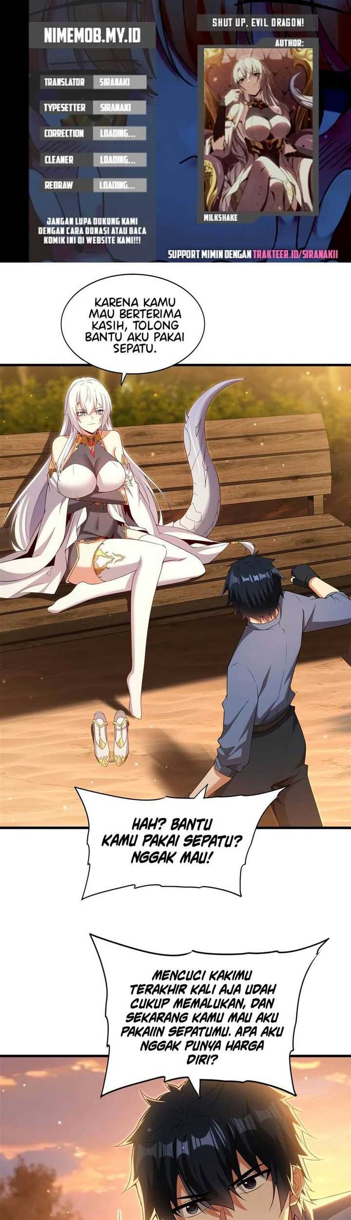 Komik Shut Up, Evil Dragon, I Don’t Want to Raise a Child With You Anymore Chapter 23 gambar nomor 1