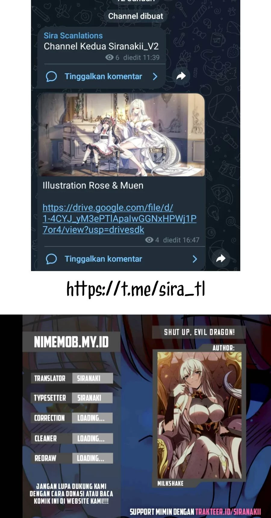 Manhua Shut Up, Evil Dragon, I Don’t Want to Raise a Child With You Anymore Chapter 35 gambar nomor 2