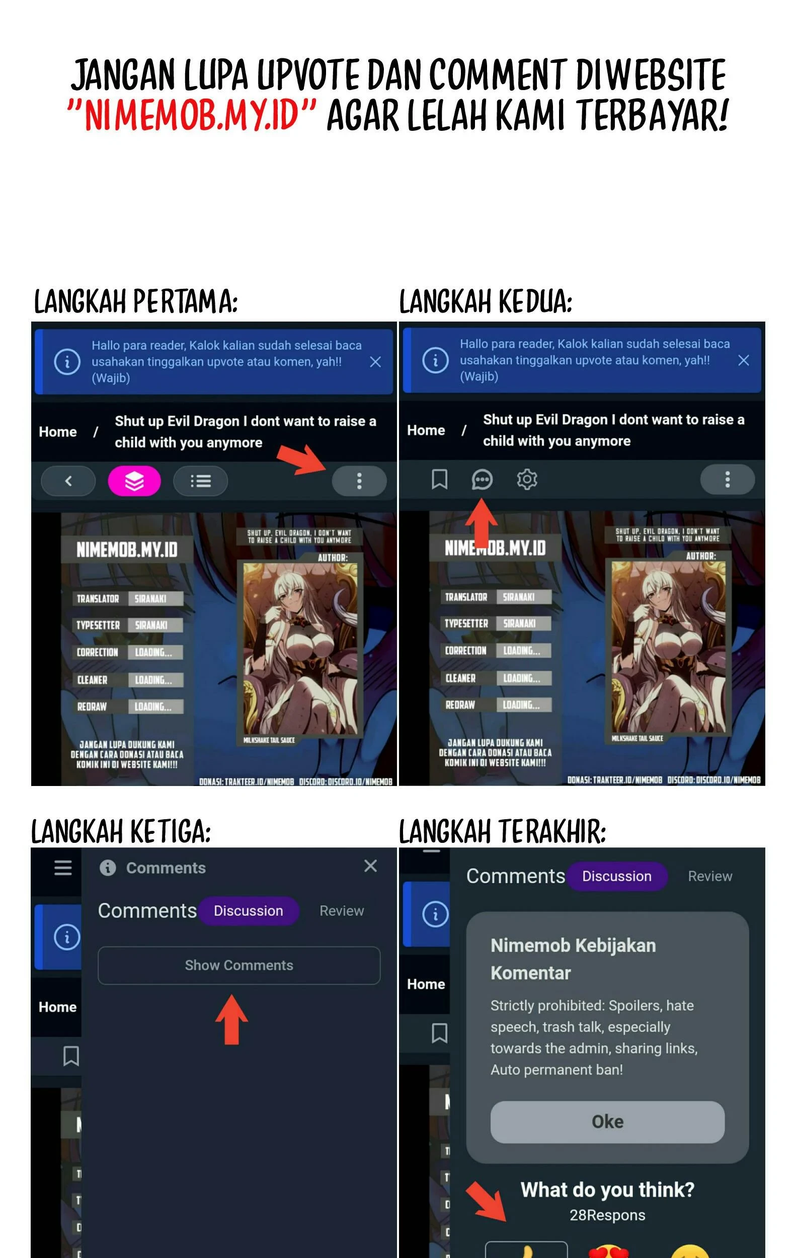 Shut Up, Evil Dragon, I Don’t Want to Raise a Child With You Anymore Chapter 35 Gambar 55