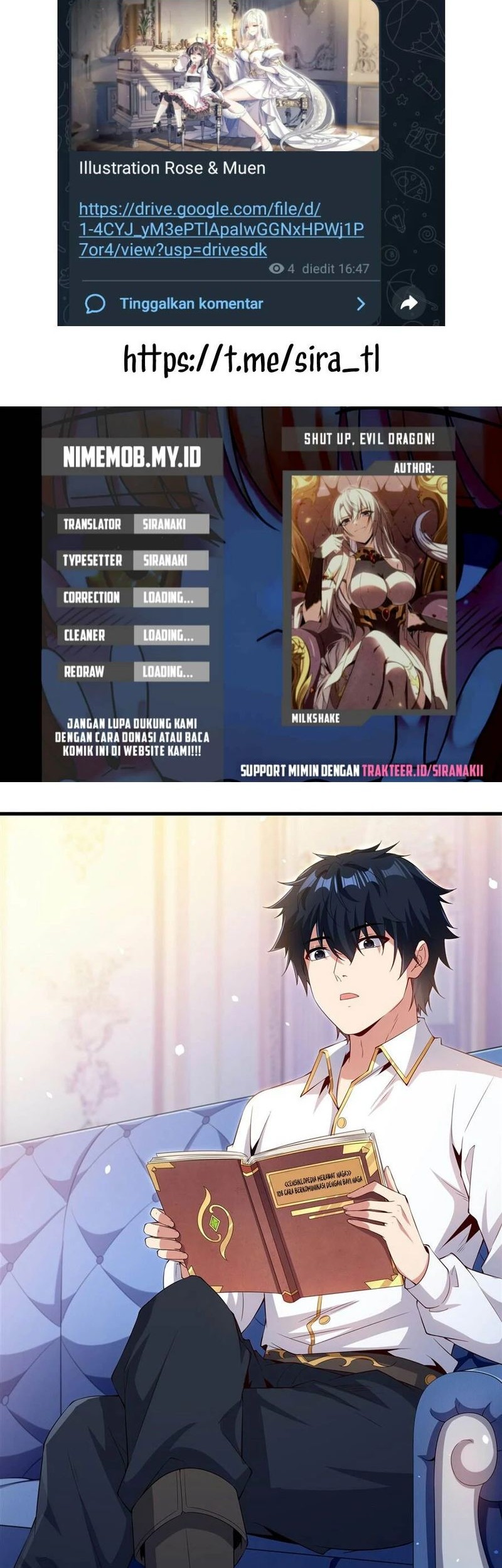 Manhua Shut Up, Evil Dragon, I Don’t Want to Raise a Child With You Anymore Chapter 36 gambar nomor 2