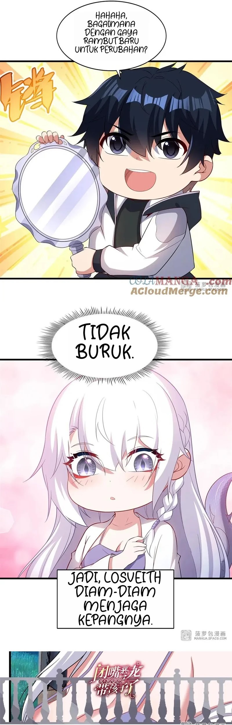 Shut Up, Evil Dragon, I Don’t Want to Raise a Child With You Anymore Chapter 32 Gambar 29