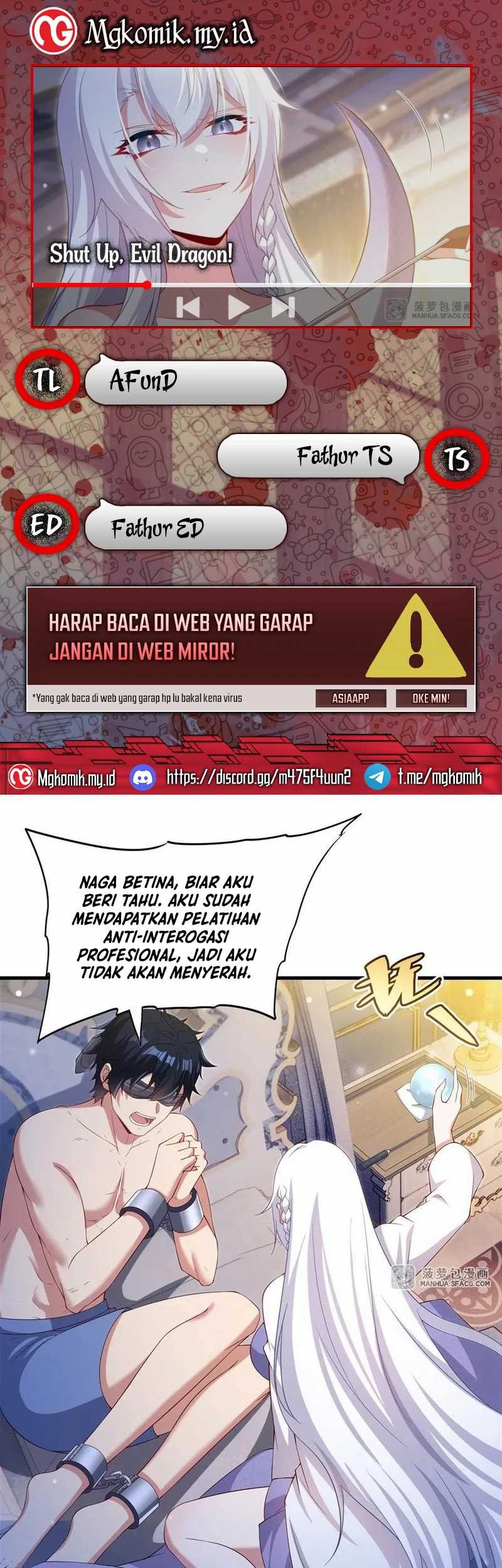 Komik Shut Up, Evil Dragon, I Don’t Want to Raise a Child With You Anymore Chapter 33 gambar nomor 1