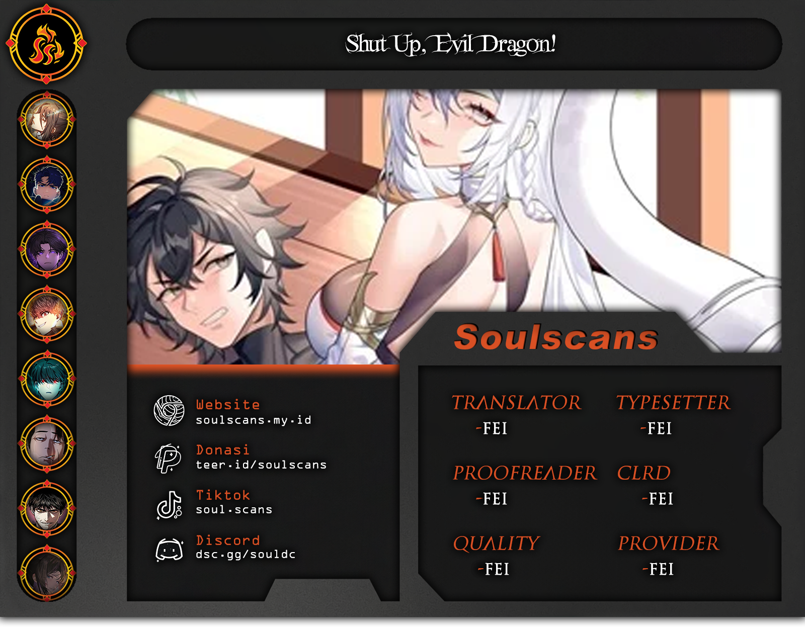 Komik Shut Up, Evil Dragon, I Don’t Want to Raise a Child With You Anymore Chapter 46 gambar nomor 1