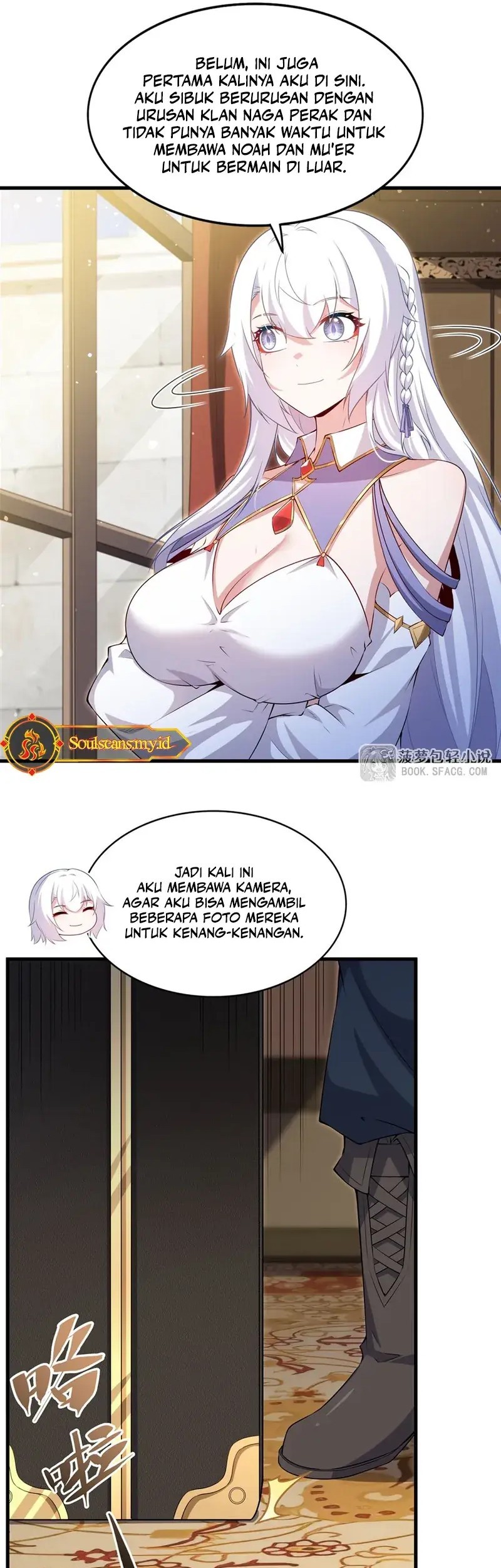 Shut Up, Evil Dragon, I Don’t Want to Raise a Child With You Anymore Chapter 53 Gambar 4