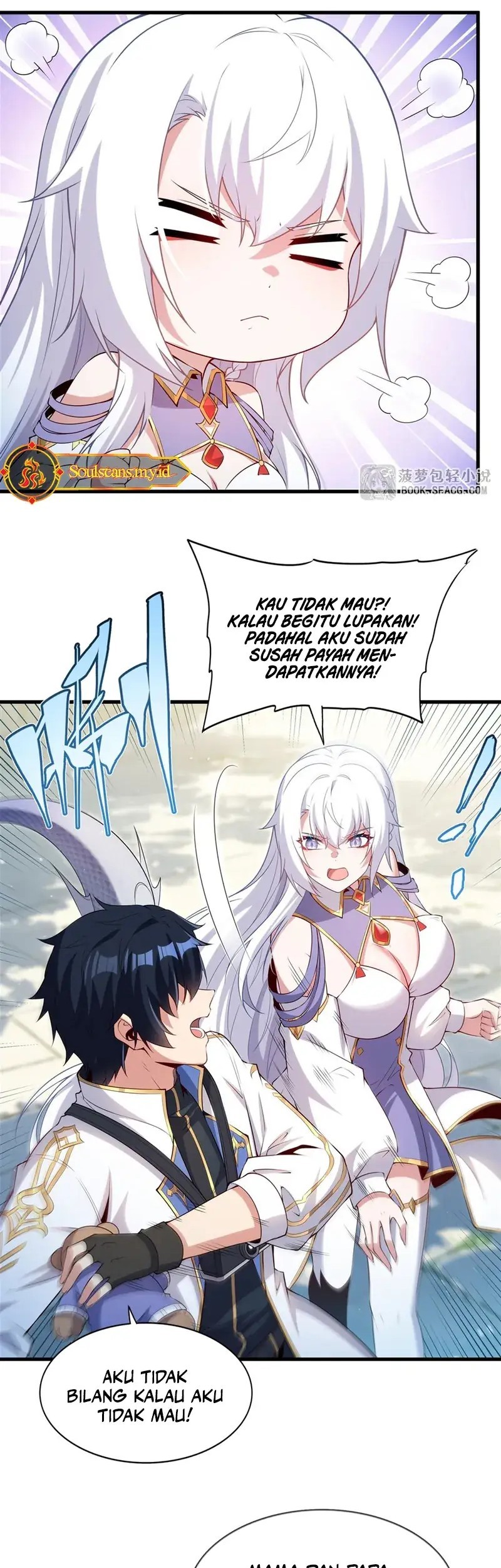 Shut Up, Evil Dragon, I Don’t Want to Raise a Child With You Anymore Chapter 53 Gambar 19