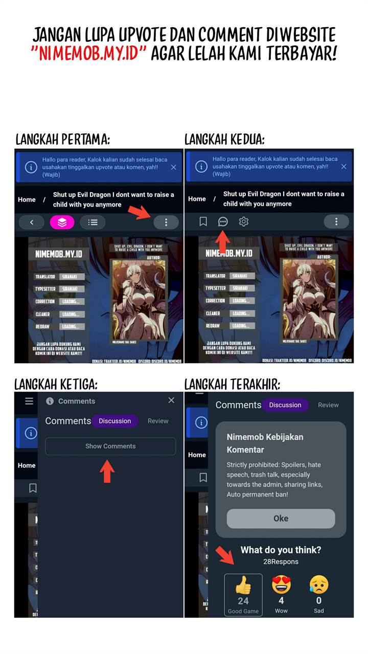 Shut Up, Evil Dragon, I Don’t Want to Raise a Child With You Anymore Chapter 6 Gambar 38