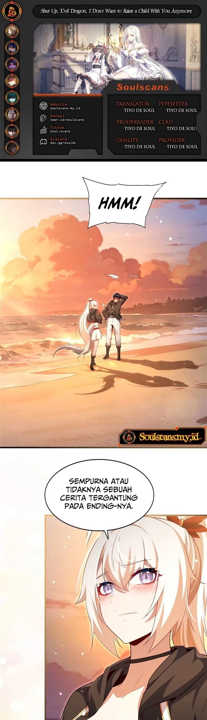 Komik Shut Up, Evil Dragon, I Don’t Want to Raise a Child With You Anymore Chapter 63 gambar nomor 1