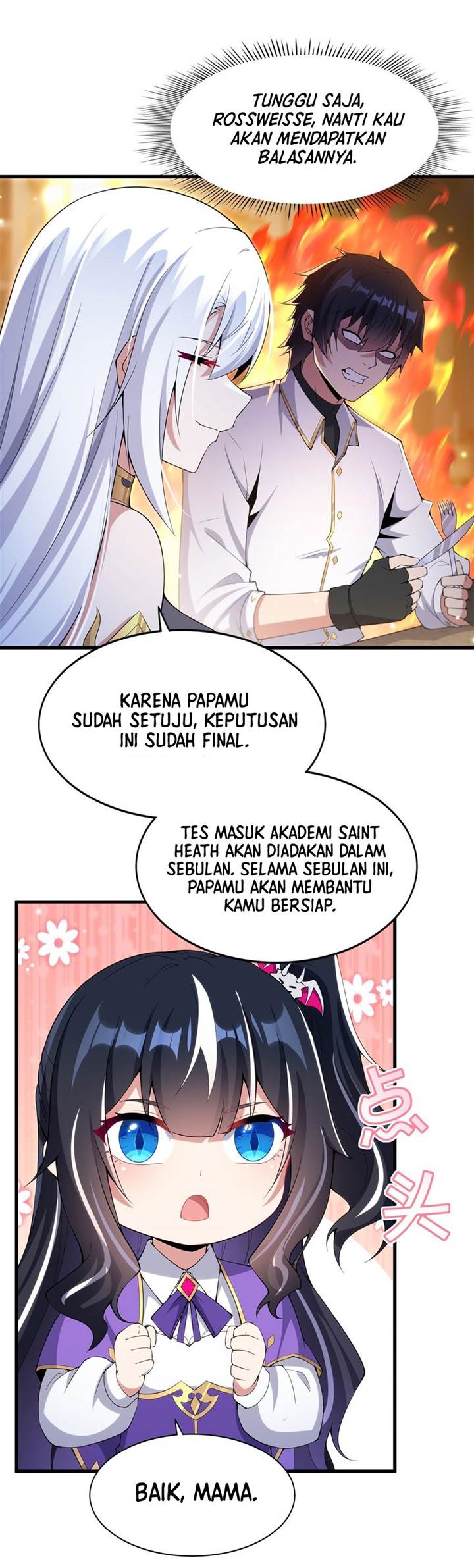 Shut Up, Evil Dragon, I Don’t Want to Raise a Child With You Anymore Chapter 7 Gambar 17