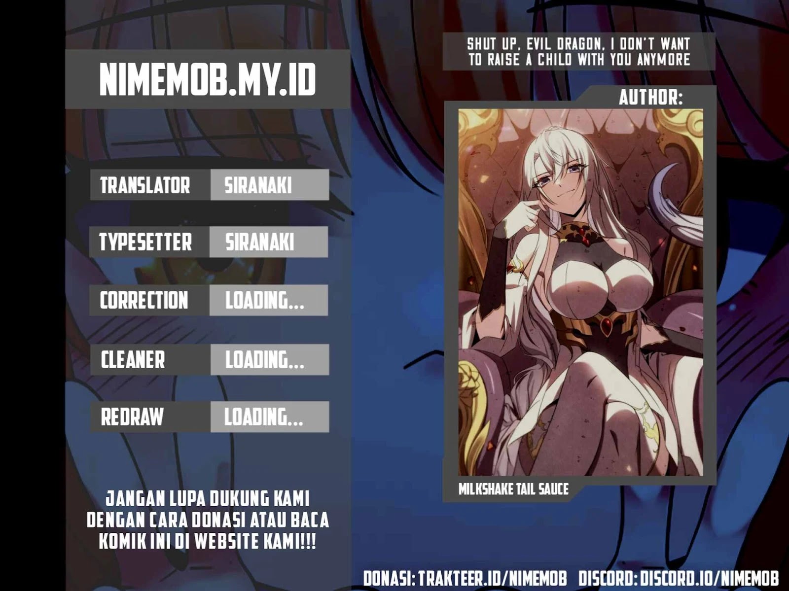 Komik Shut Up, Evil Dragon, I Don’t Want to Raise a Child With You Anymore Chapter 9 gambar nomor 1