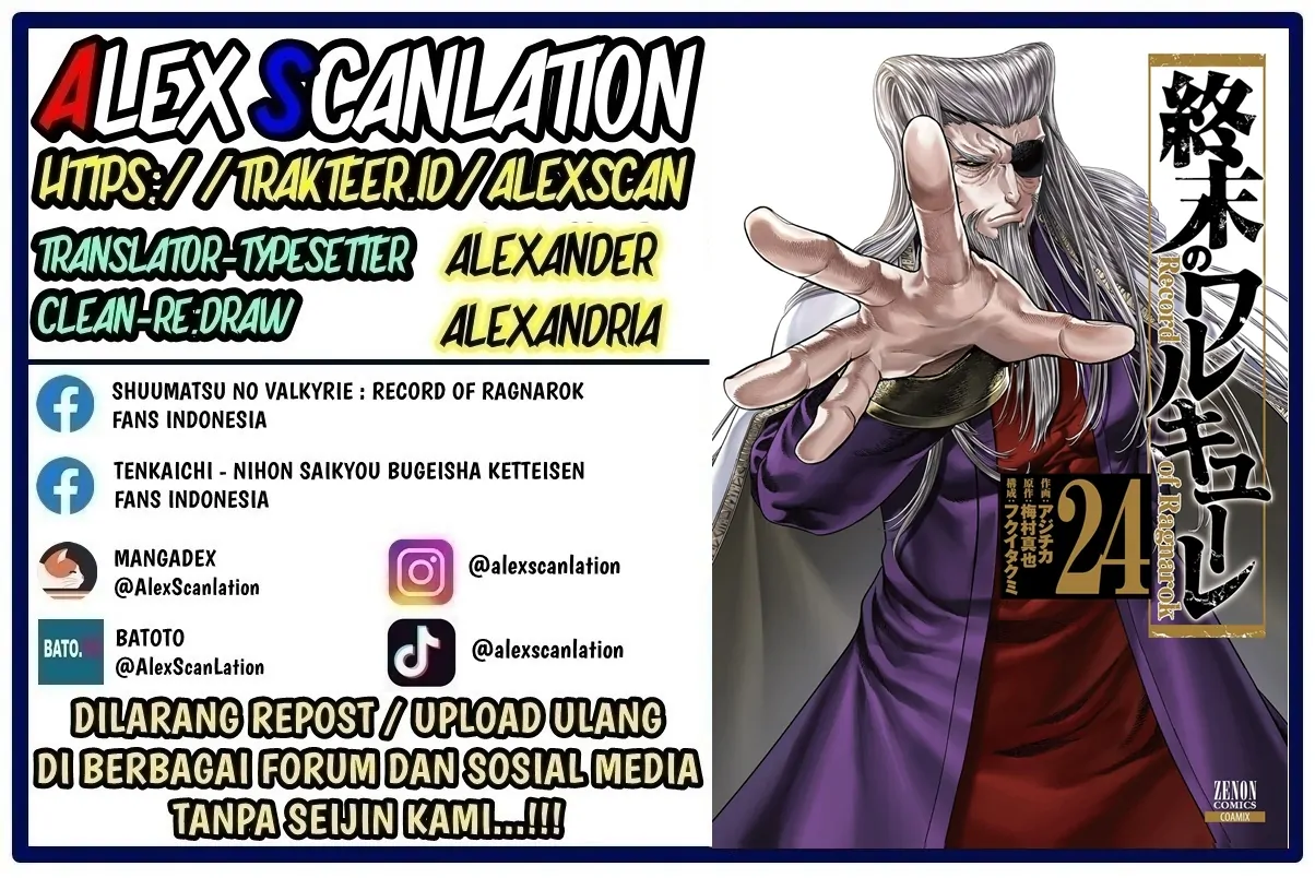 Manga Shuumatsu no Valkyrie Chapter 101 gambar nomor 2