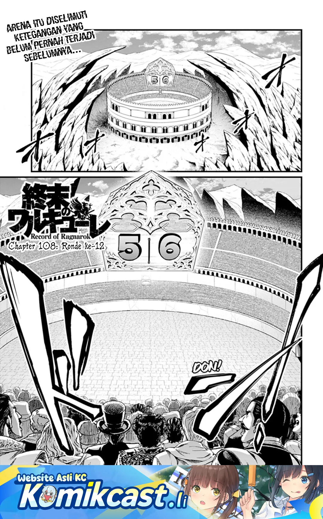 Komik Shuumatsu no Valkyrie Chapter 108 gambar nomor 1