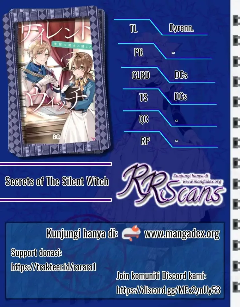 Komik Silent Witch Chinmoku no Majo no Kakushigoto Chapter 15 gambar nomor 1