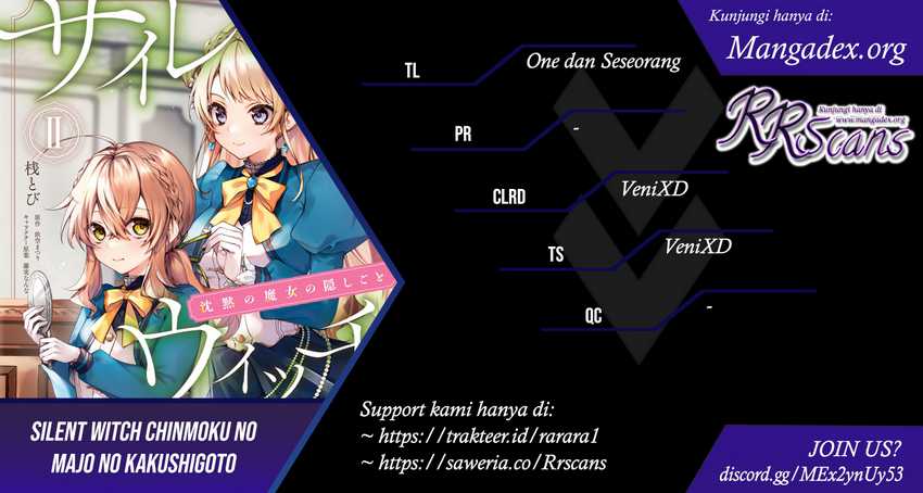 Komik Silent Witch Chinmoku no Majo no Kakushigoto Chapter 2 gambar nomor 1