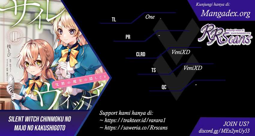 Komik Silent Witch Chinmoku no Majo no Kakushigoto Chapter 3 gambar nomor 1