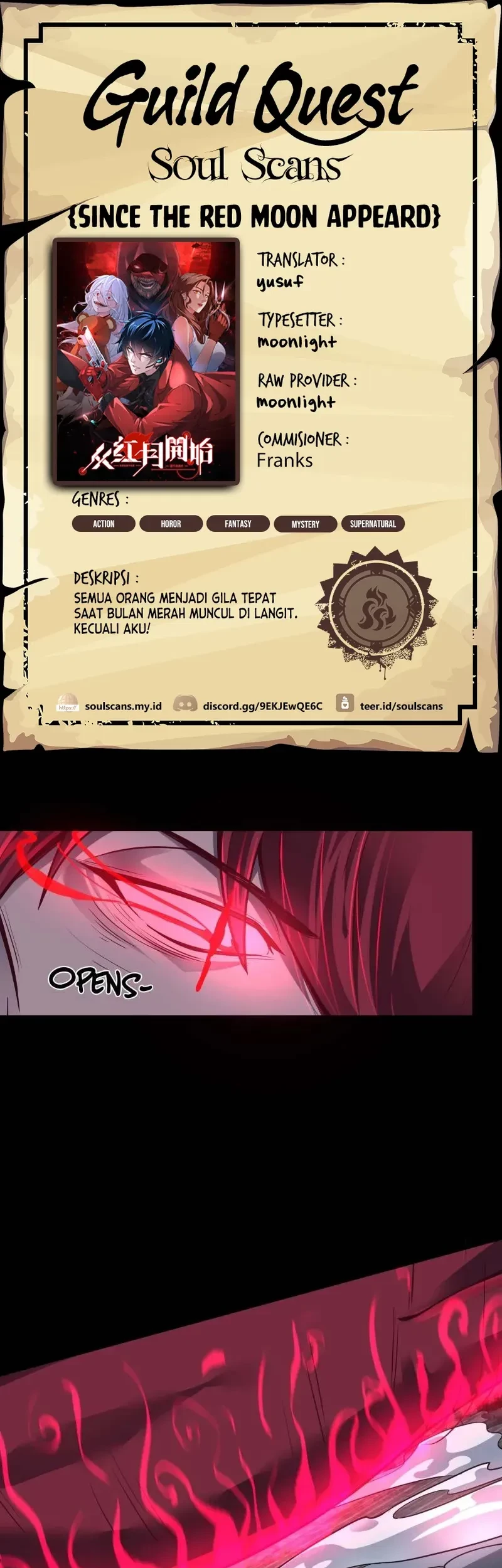 Komik Since The Red Moon Appeared Chapter 107 gambar nomor 1