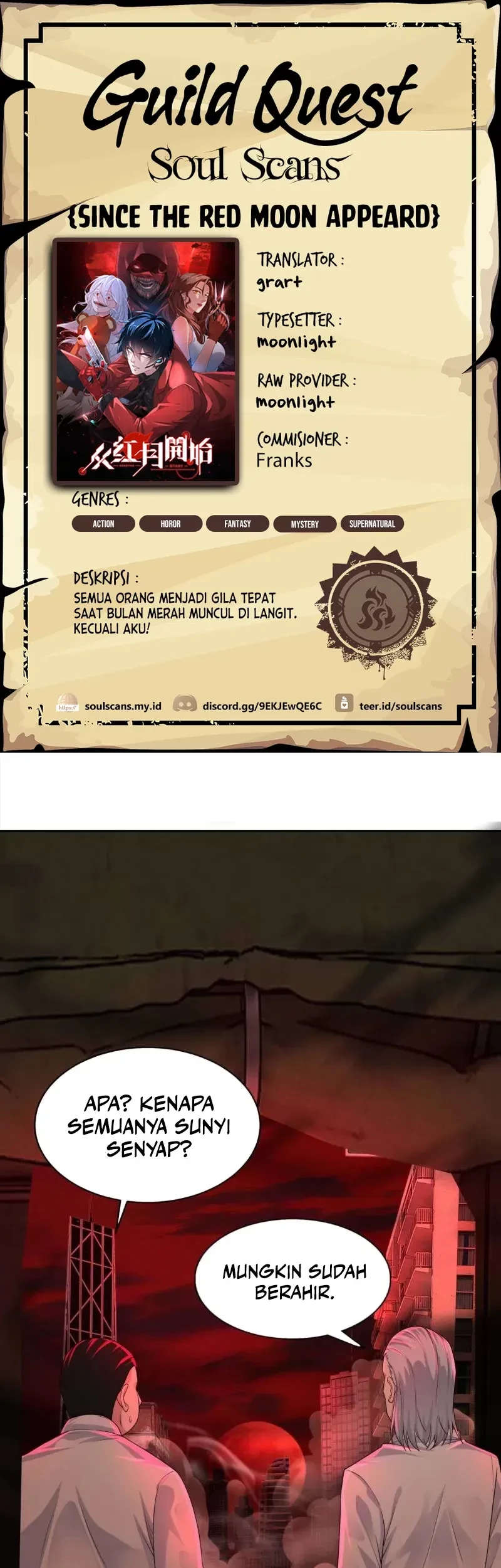 Komik Since The Red Moon Appeared Chapter 111 gambar nomor 1