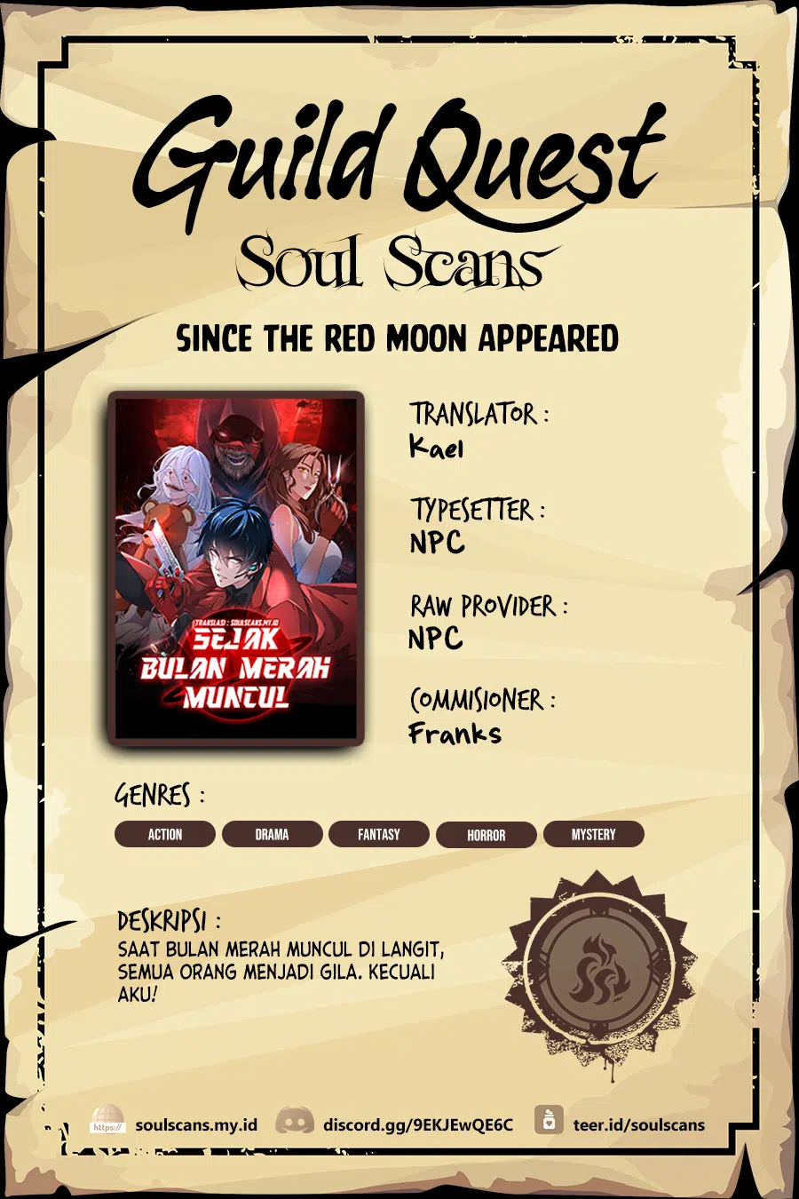 Komik Since The Red Moon Appeared Chapter 113 gambar nomor 1