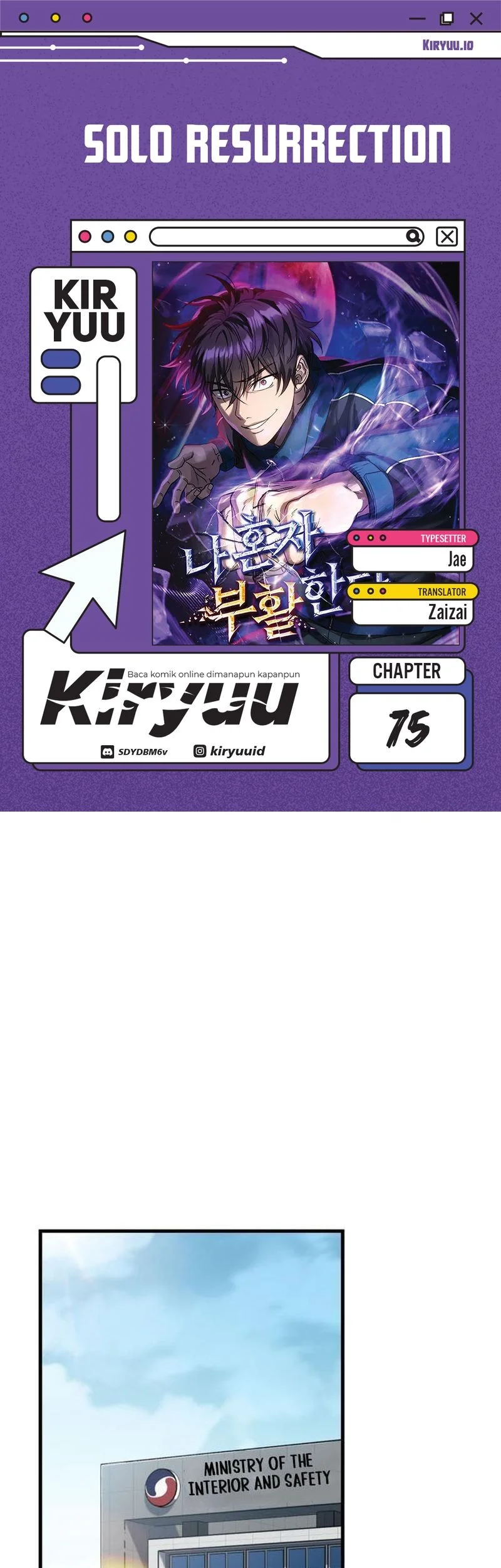 Komik Solo Resurrection Chapter 75 gambar nomor 1
