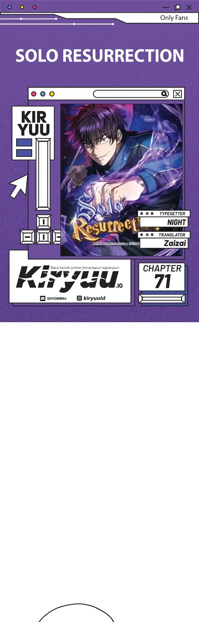Komik Solo Resurrection Chapter 71 gambar nomor 1