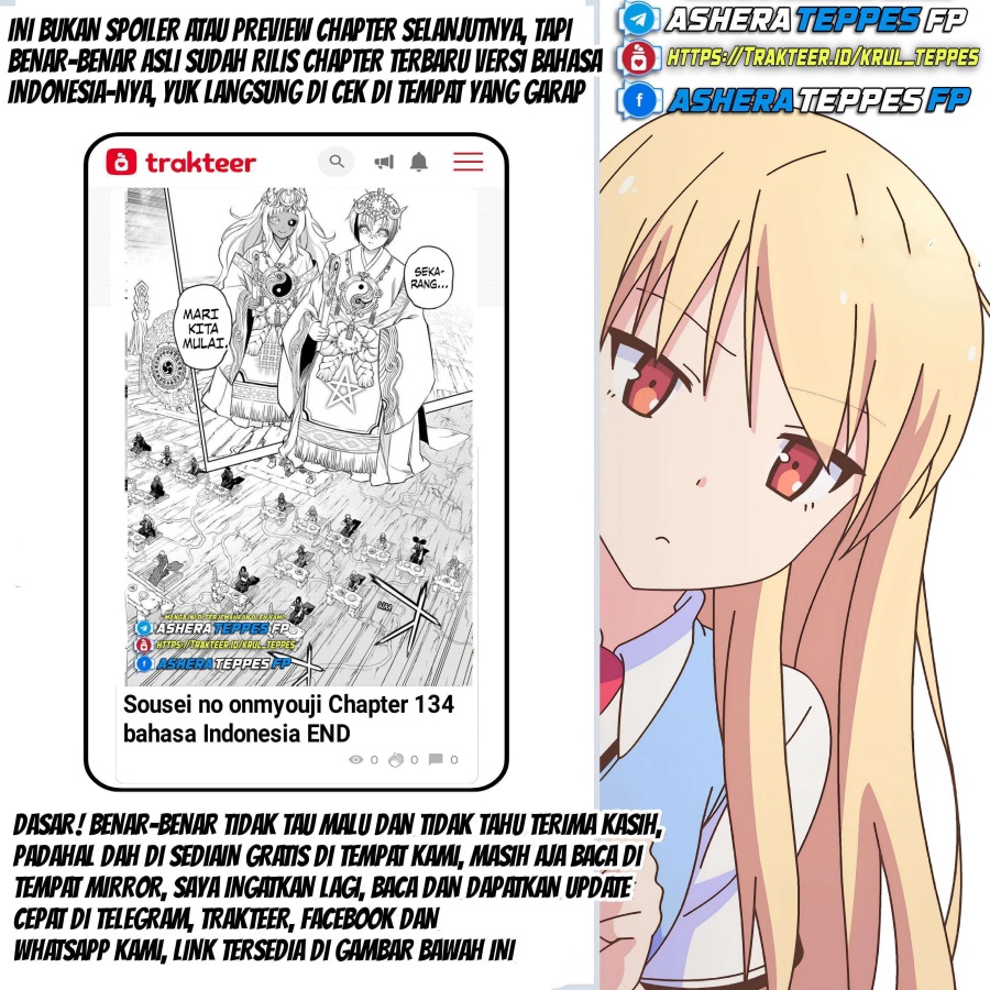 Sousei no Onmyouji Chapter 127 Gambar 43