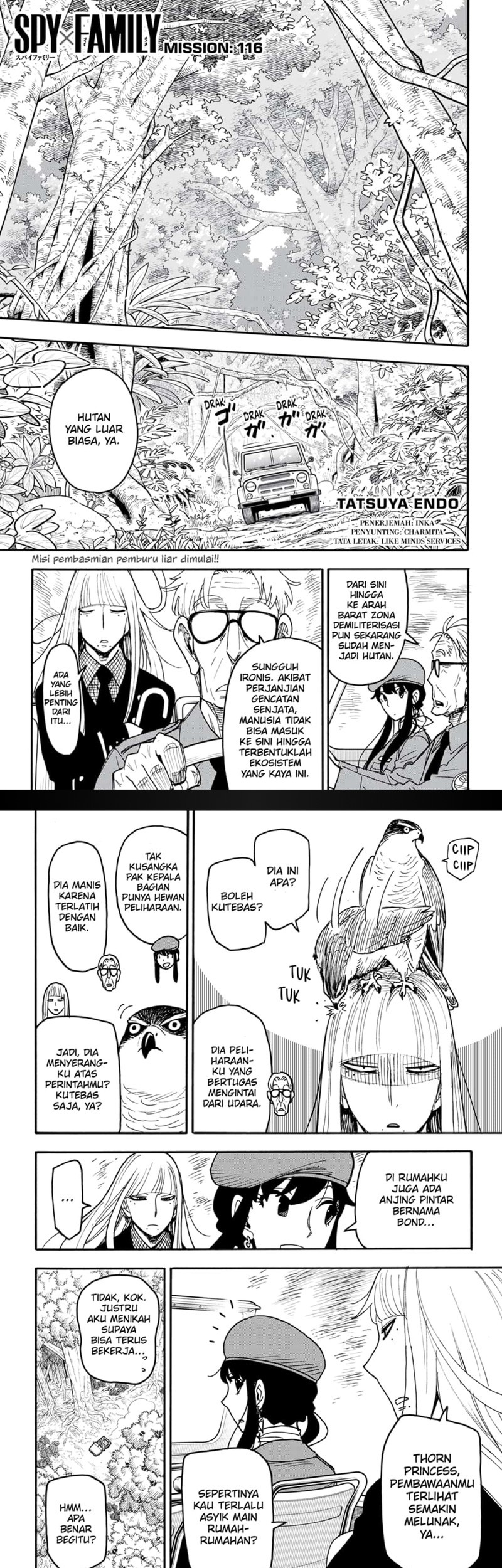 Komik Spy X Family Chapter 116 gambar nomor 1